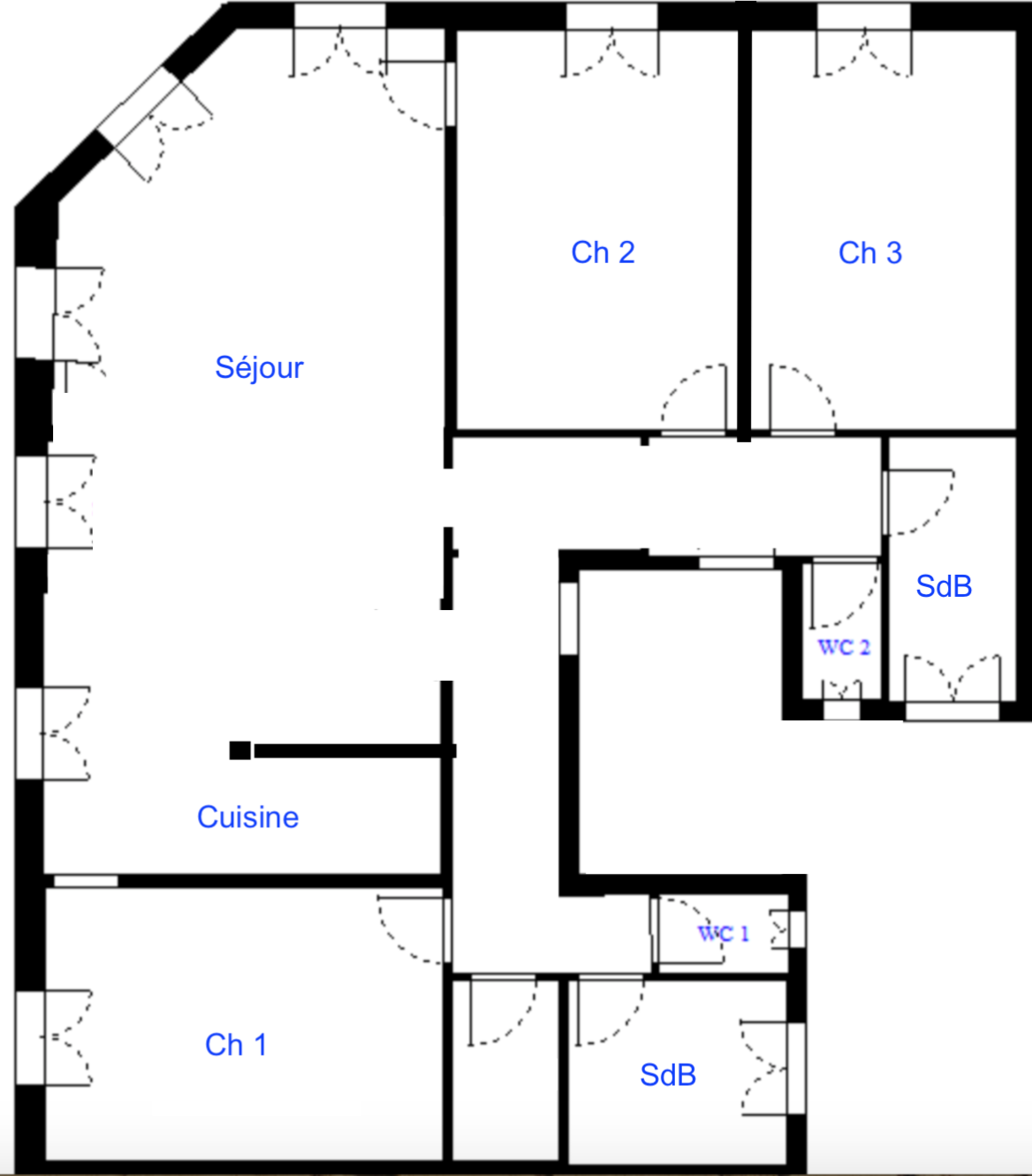 Vente Appartement à Paris Popincourt 11e arrondissement 4 pièces