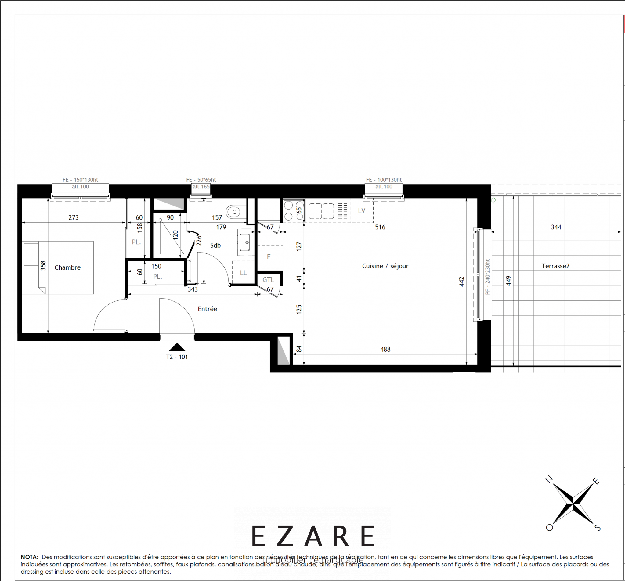 Vente Appartement à Daix 2 pièces