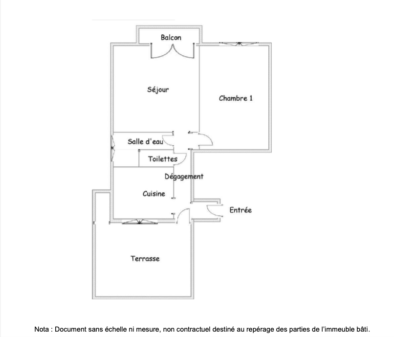 Vente Appartement à Toulouse 2 pièces