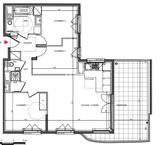 Vente Appartement à Clichy 4 pièces