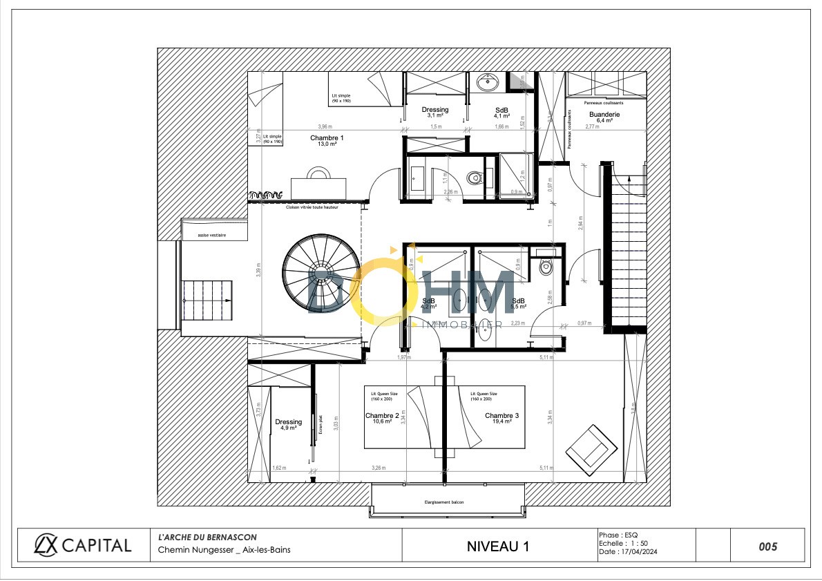 Vente Appartement à Aix-les-Bains 6 pièces