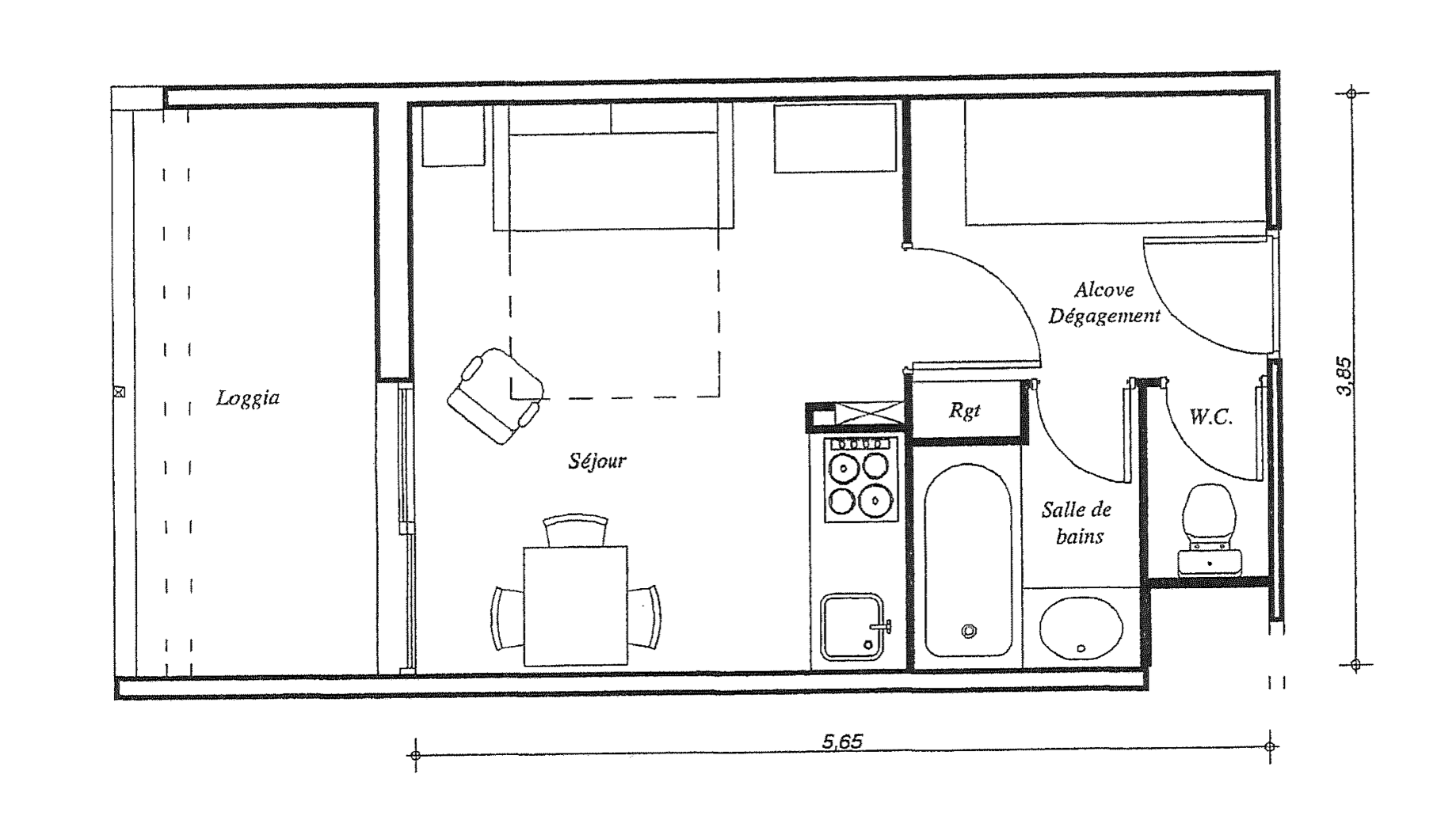 Vente Appartement à Moliets-et-Maa 1 pièce