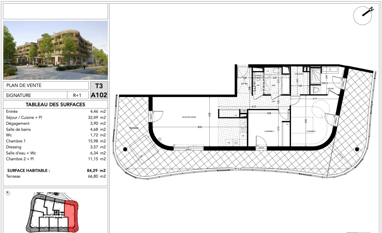 Vente Appartement à Saint-Jean-de-Védas 4 pièces