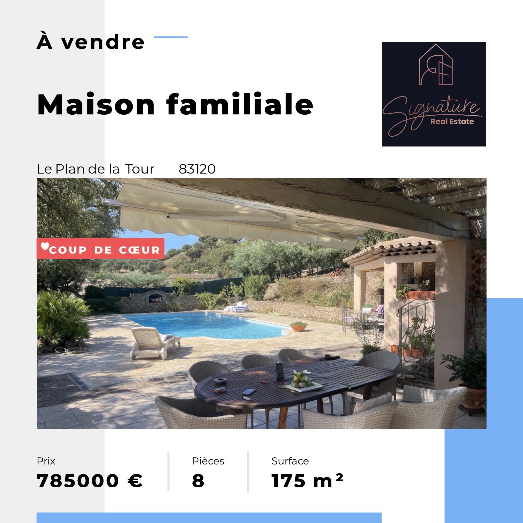 Vente Maison à le Plan-de-la-Tour 8 pièces