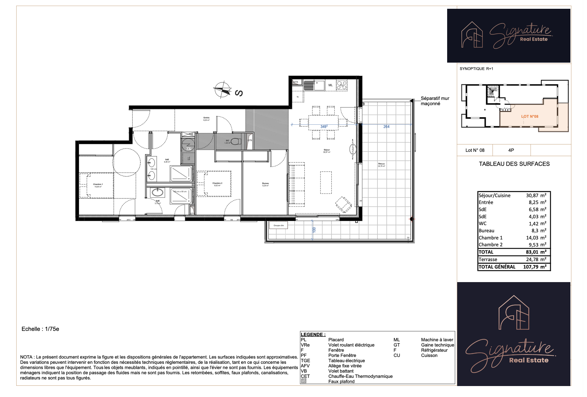 Vente Appartement à Saint-Raphaël 4 pièces