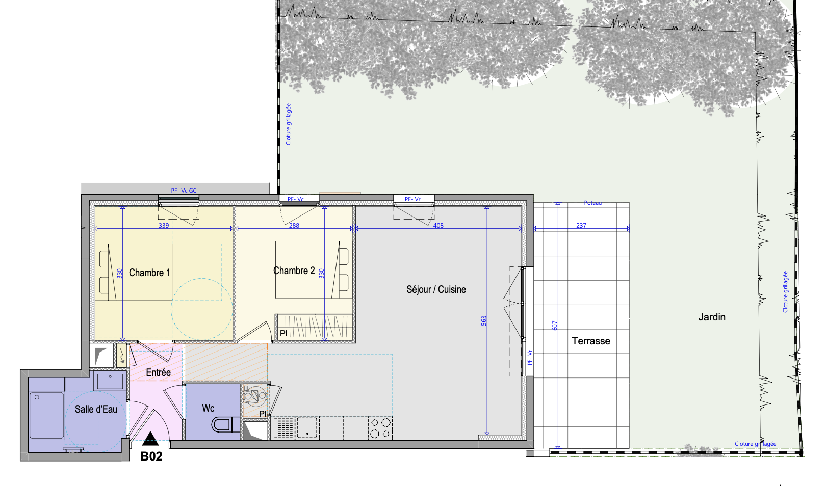 Vente Appartement à Draguignan 3 pièces