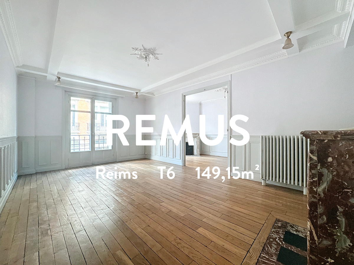 Vente Appartement à Reims 6 pièces