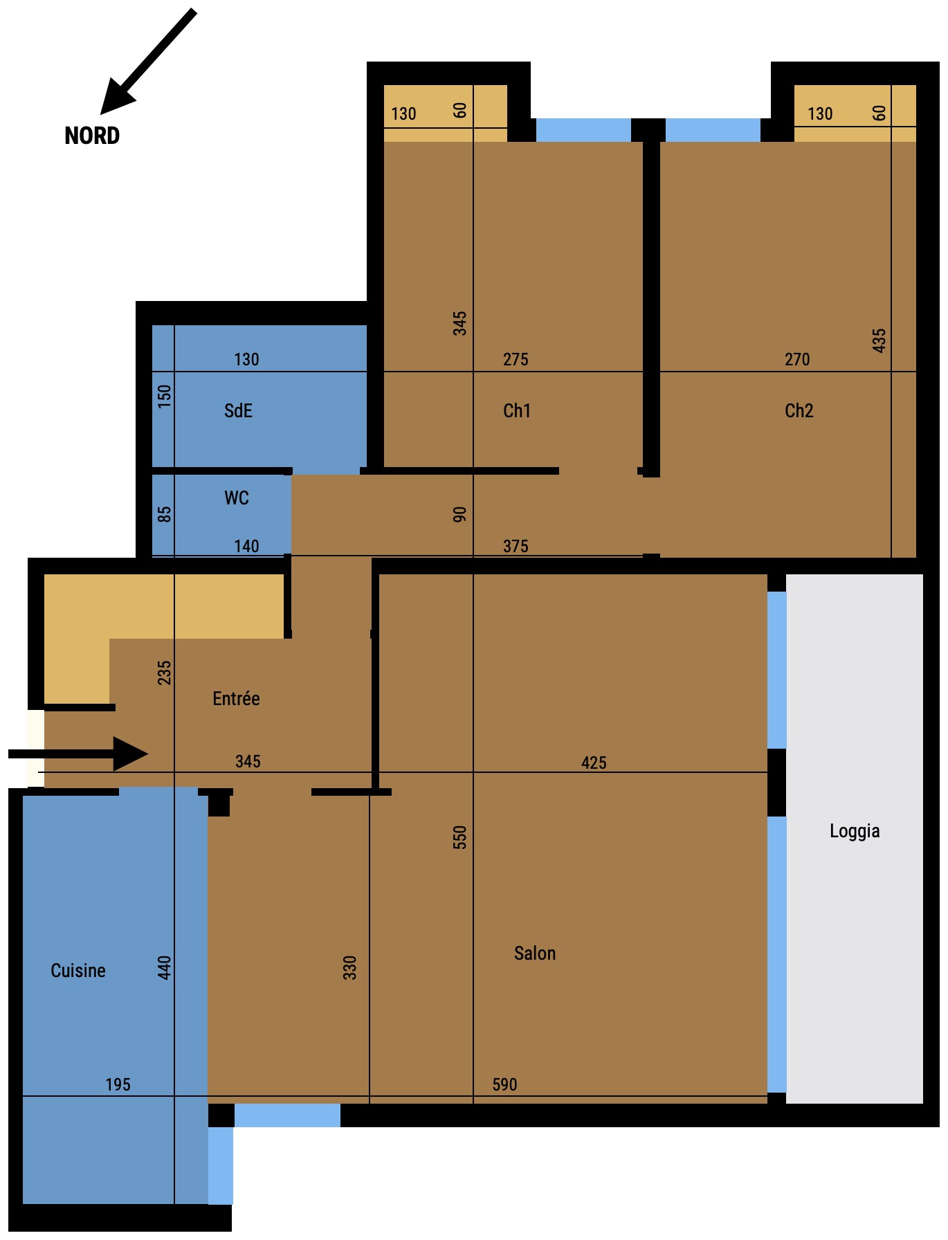 Vente Appartement à Nanterre 4 pièces