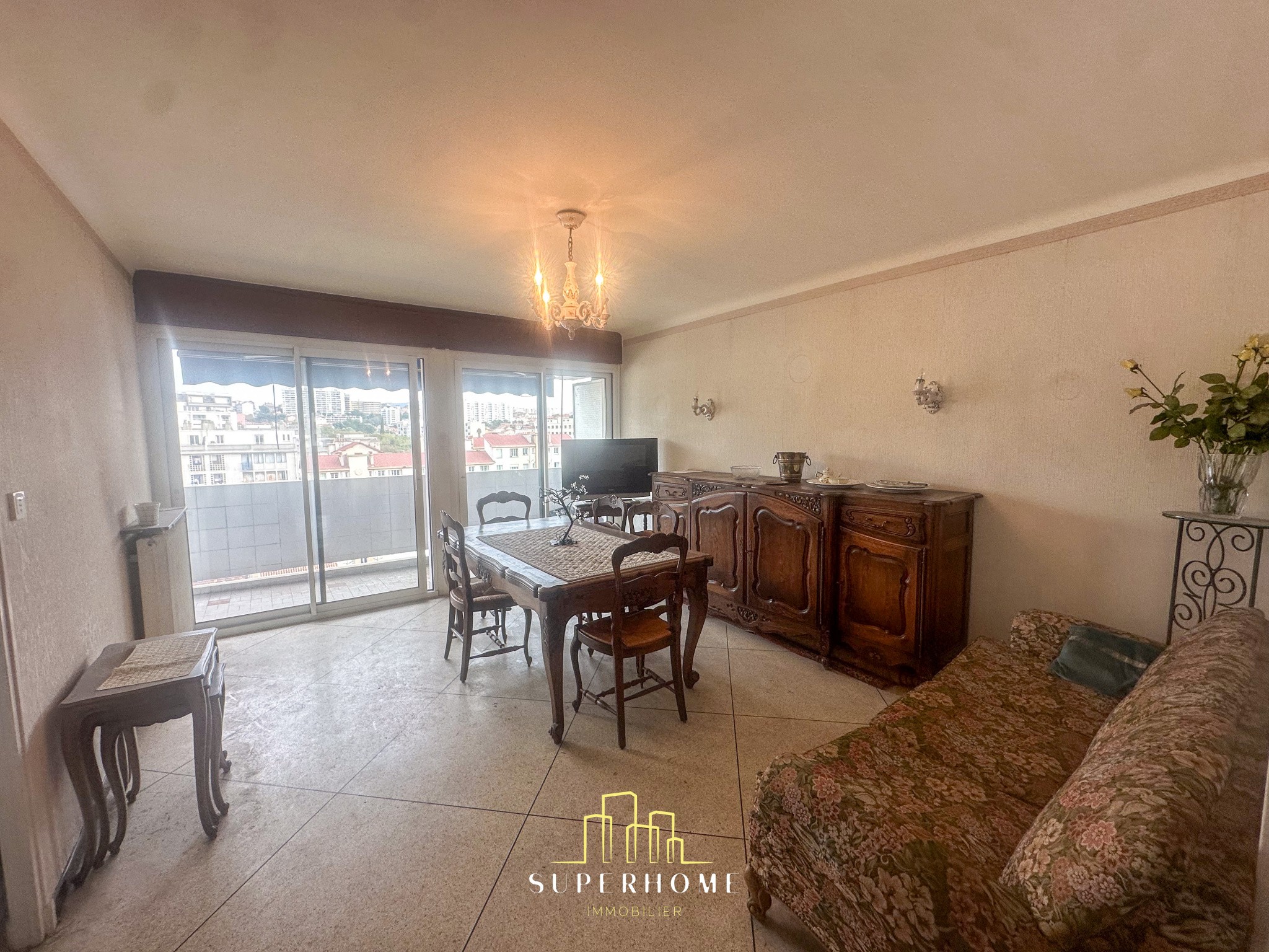 Vente Appartement à Marseille 14e arrondissement 3 pièces