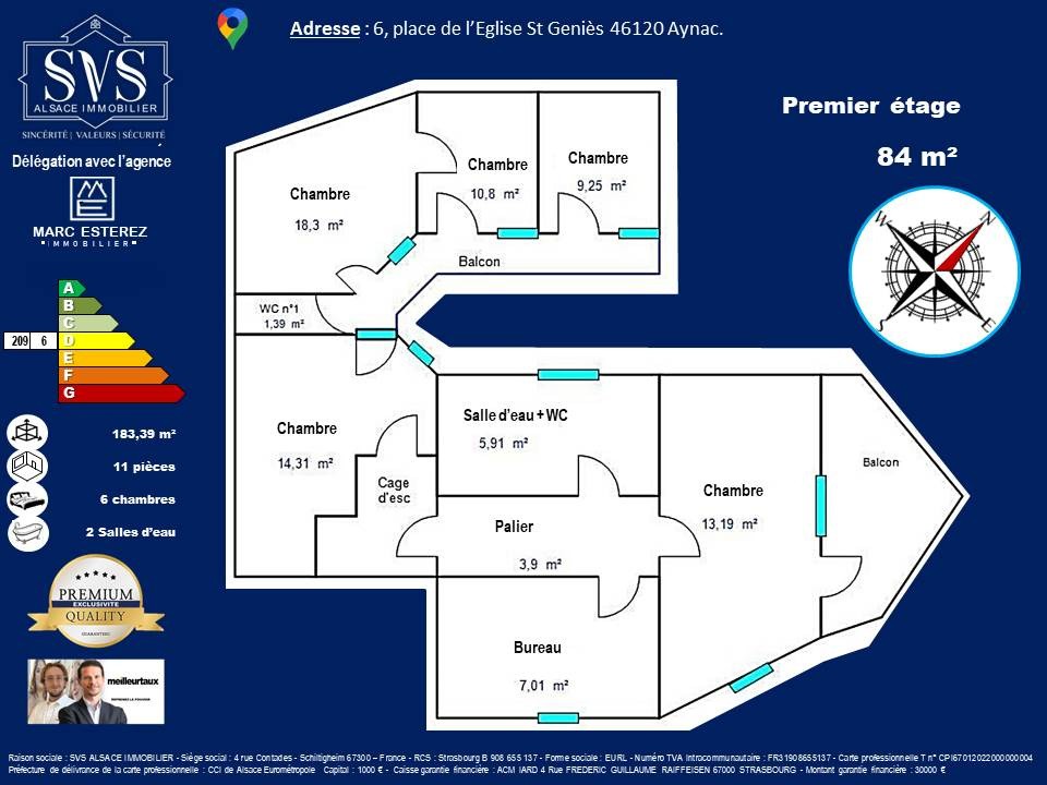 Vente Maison à Aynac 11 pièces