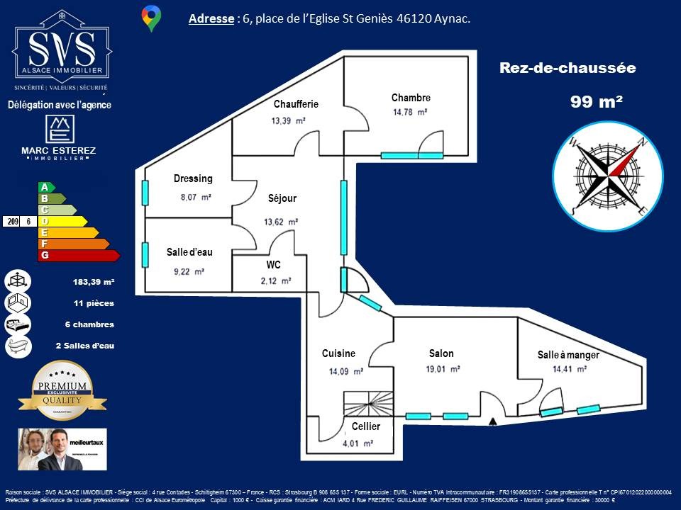 Vente Maison à Aynac 11 pièces