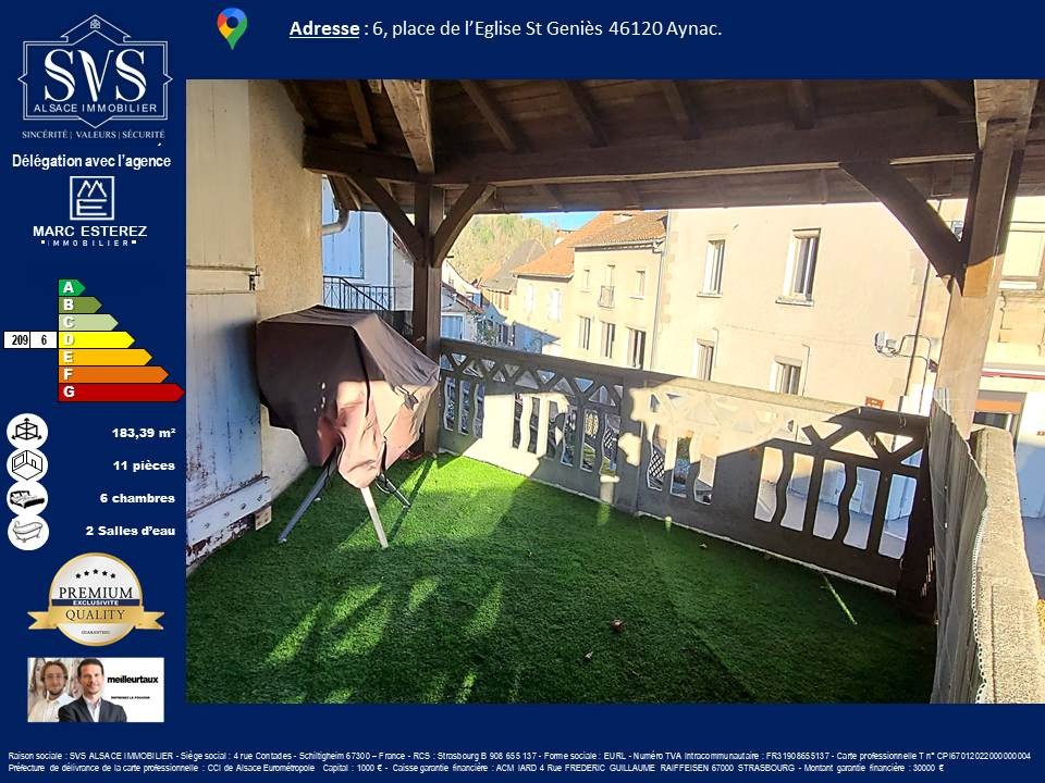 Vente Maison à Aynac 11 pièces