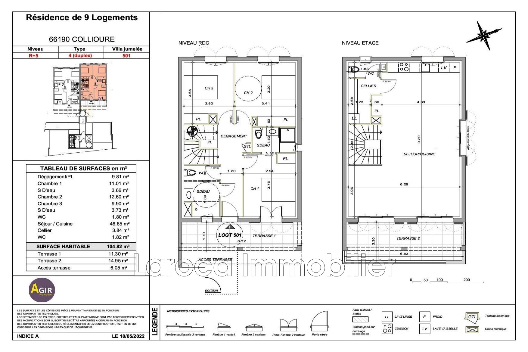 Vente Appartement à Collioure 4 pièces