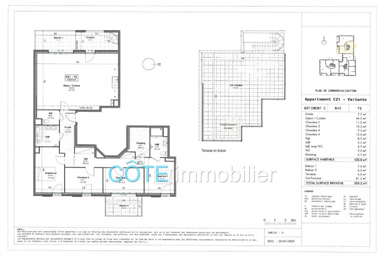 Vente Appartement à Antibes 5 pièces