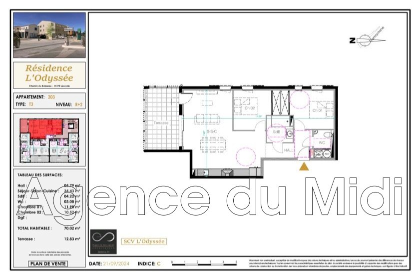 Vente Appartement à Leucate 3 pièces