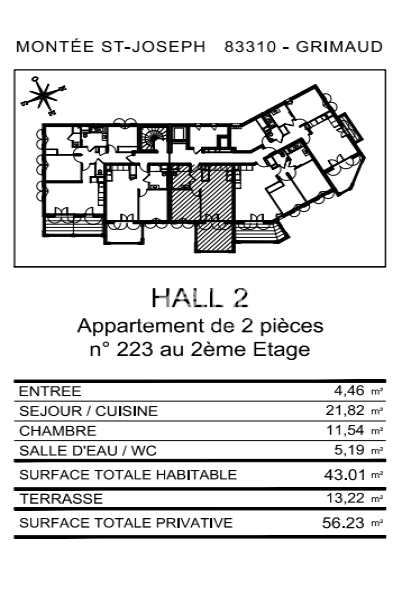 Vente Appartement à Cogolin 2 pièces