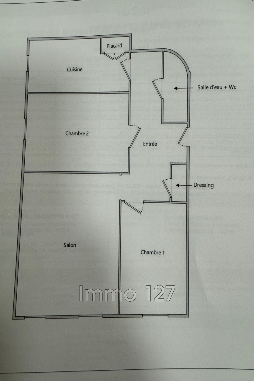 Location Appartement à Marseille 4e arrondissement 3 pièces