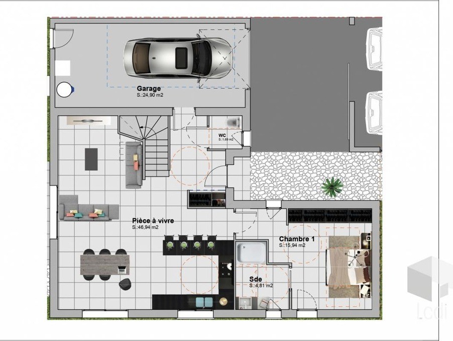 Vente Terrain à Allan 0 pièce