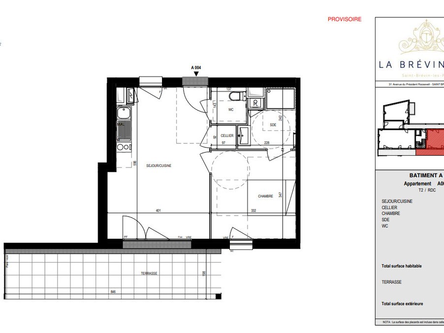 Vente Appartement à Saint-Brevin-les-Pins 2 pièces