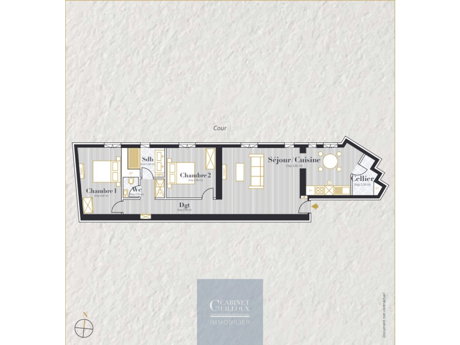 Vente Appartement à Nantes 3 pièces