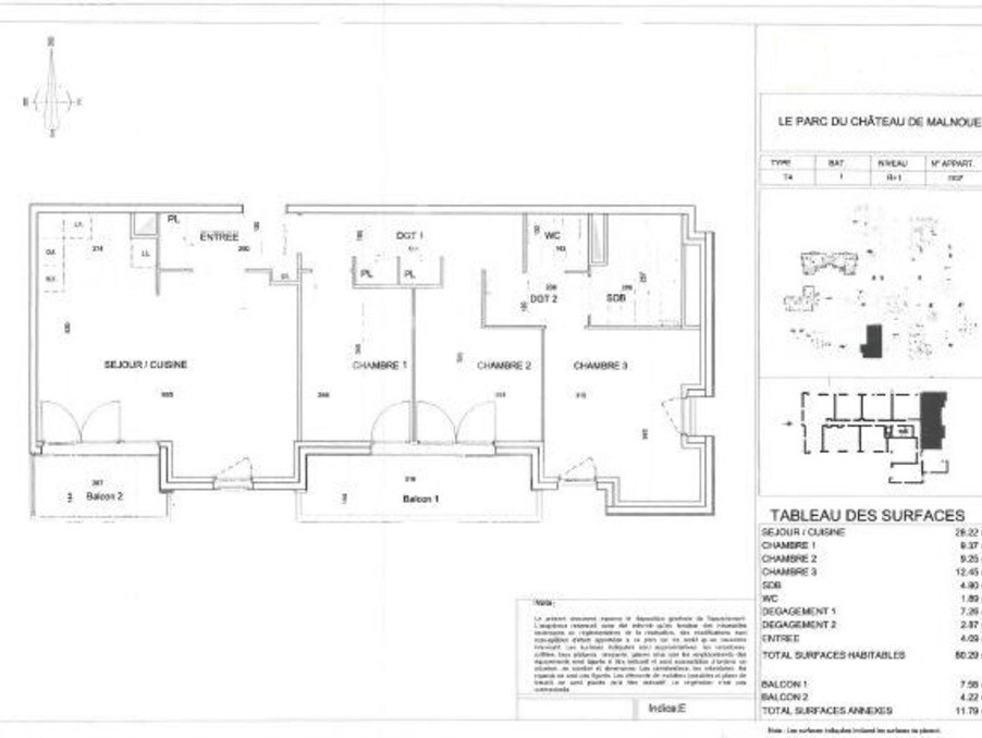 Vente Appartement à Émerainville 4 pièces