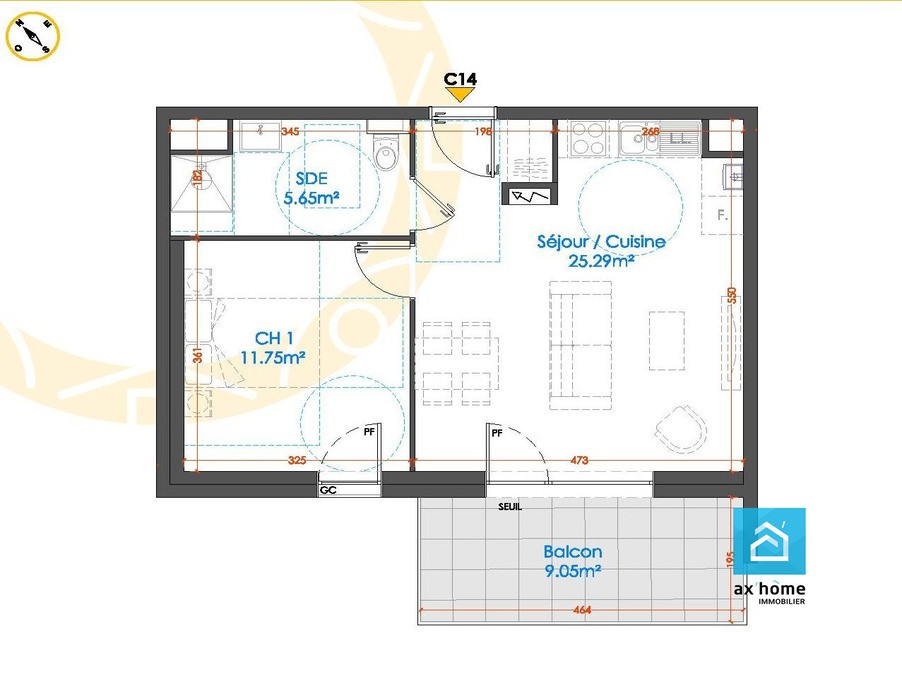 Neuf Appartement à Wisches 2 pièces