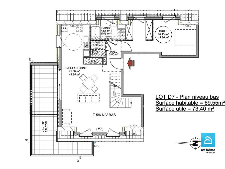 Neuf Appartement à Eckbolsheim 5 pièces