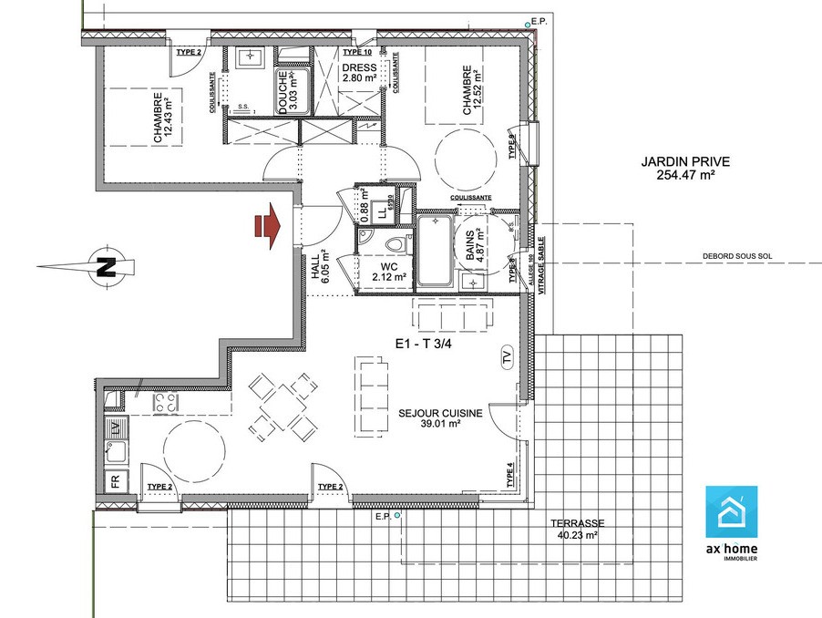 Neuf Appartement à Eckbolsheim 4 pièces