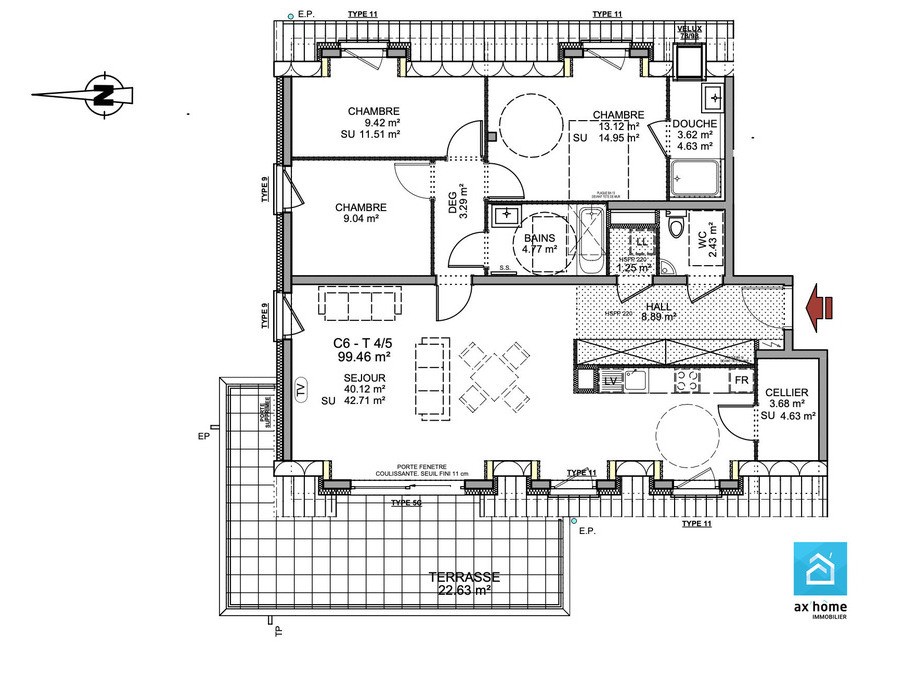 Neuf Appartement à Eckbolsheim 5 pièces