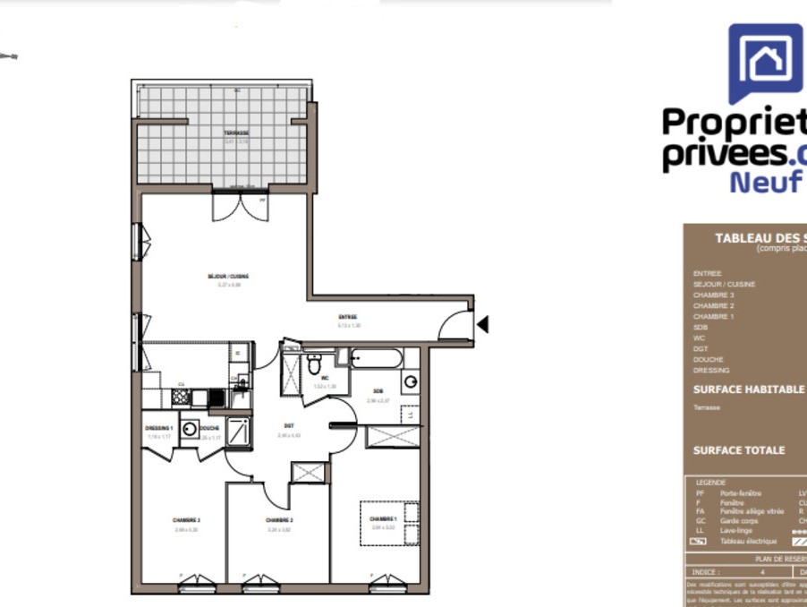 Vente Appartement à Villeurbanne 4 pièces