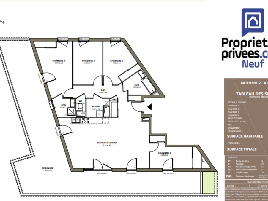 Vente Appartement à Villeurbanne 5 pièces