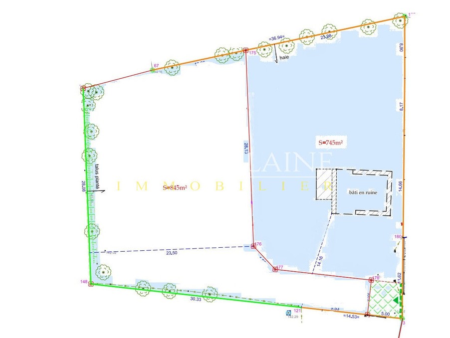 Vente Terrain à Saint-Ovin 0 pièce