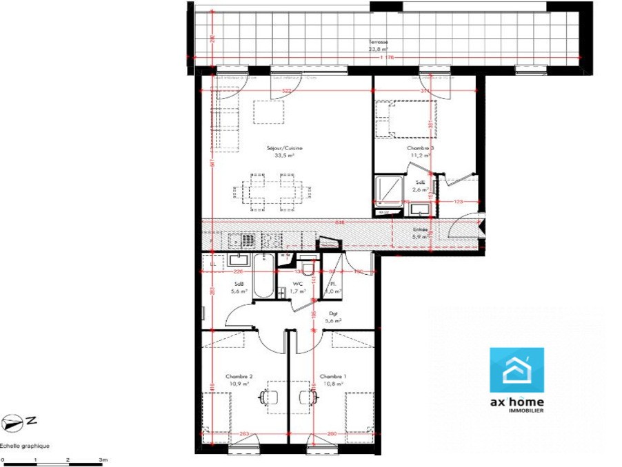 Neuf Appartement à Pfulgriesheim 4 pièces