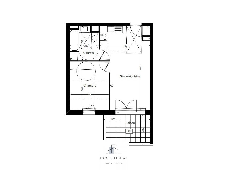 Vente Appartement à Castelnau-le-Lez 2 pièces