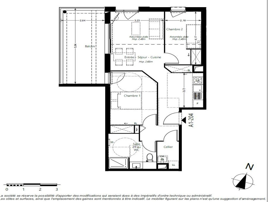 Vente Appartement à Pessac 3 pièces