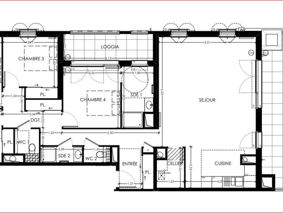 Vente Appartement à Aix-en-Provence 5 pièces