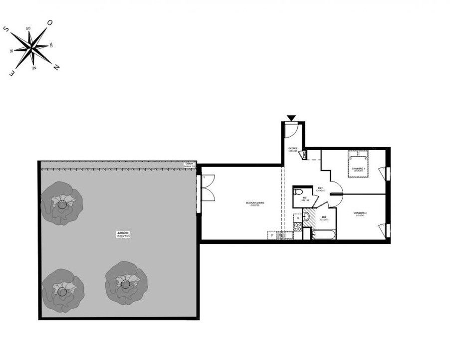 Vente Appartement à Meaux 3 pièces