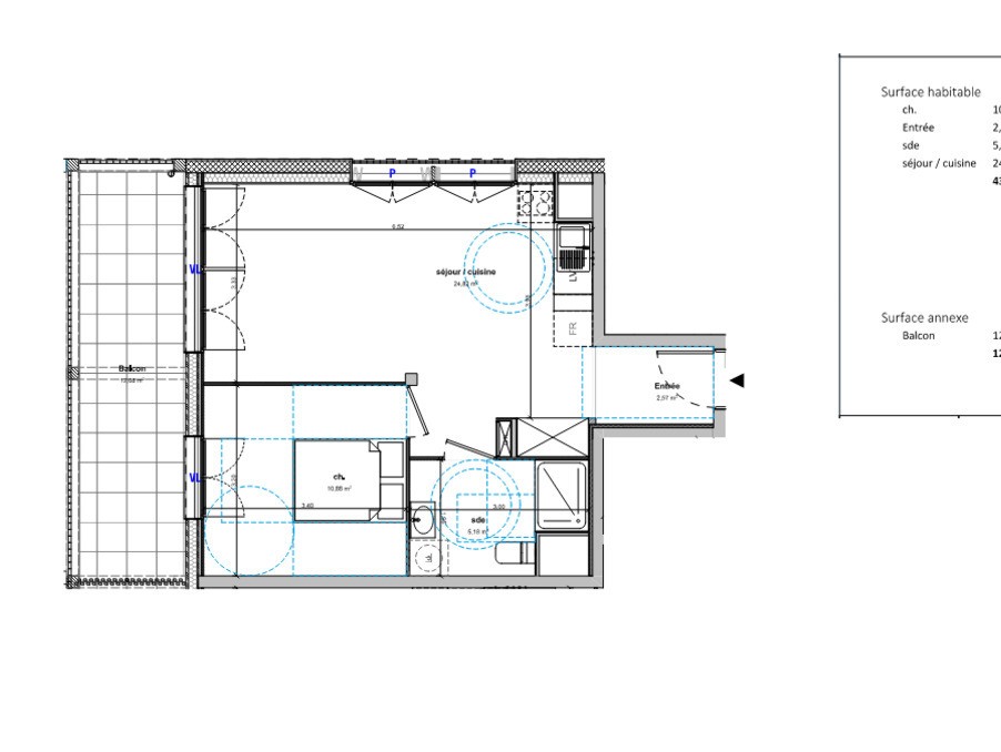 Vente Appartement à Bussy-Saint-Georges 2 pièces