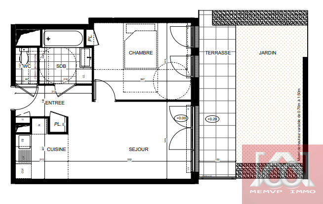 Vente Appartement à Brunoy 2 pièces