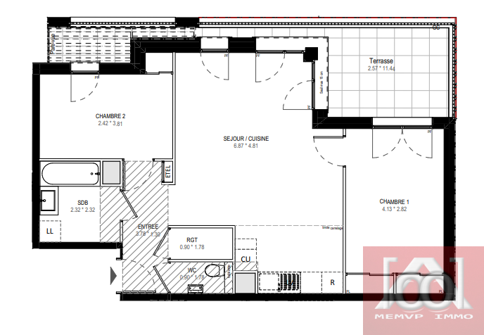 Vente Appartement à Garches 3 pièces