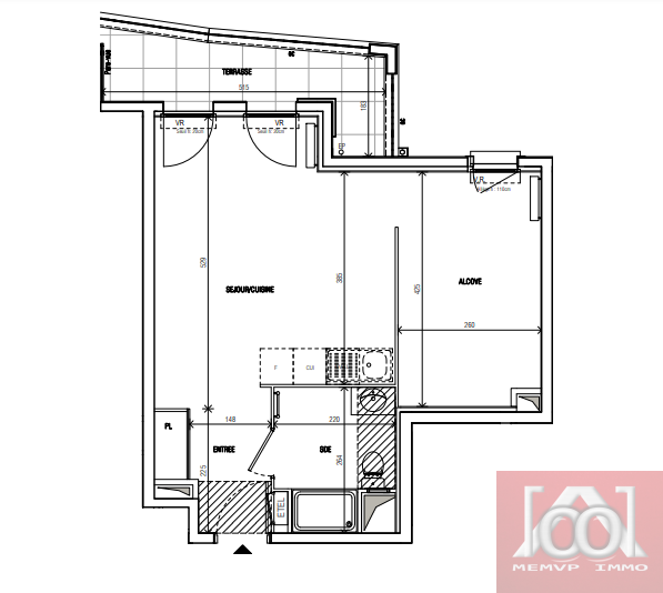 Vente Appartement à le Blanc-Mesnil 1 pièce