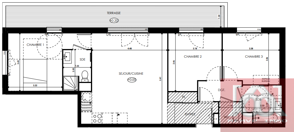 Vente Appartement à Épinay-sur-Orge 4 pièces