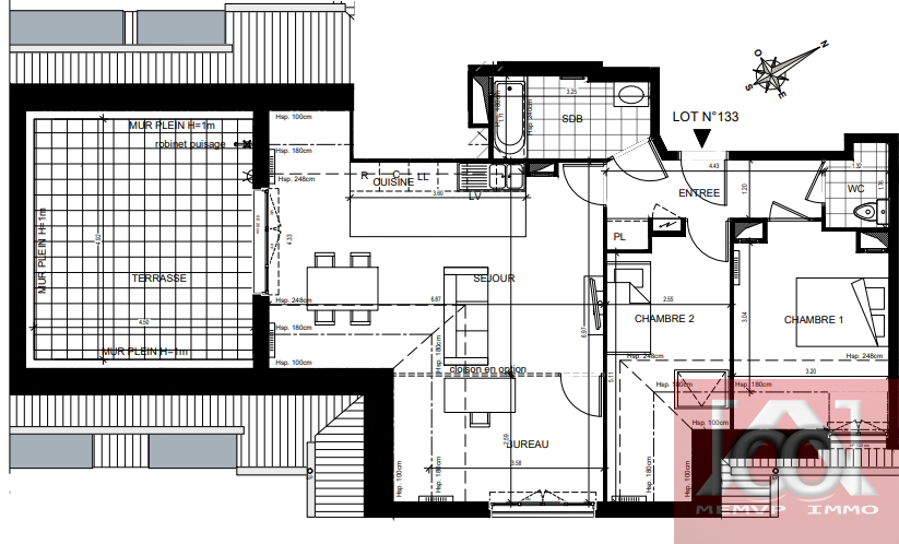 Vente Appartement à Cormeilles-en-Parisis 4 pièces