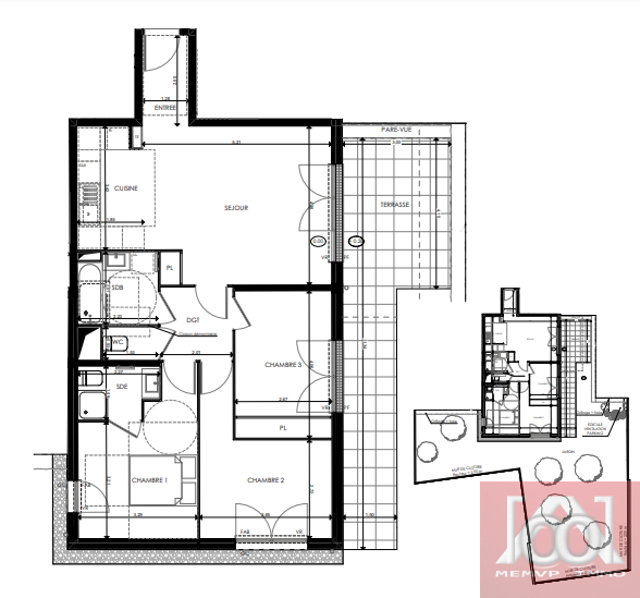 Vente Appartement à le Blanc-Mesnil 4 pièces