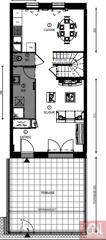 Vente Appartement à Coupvray 4 pièces