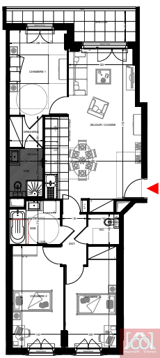 Vente Appartement à Argenteuil 2 pièces