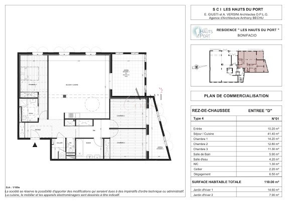 Vente Appartement à Bonifacio 4 pièces