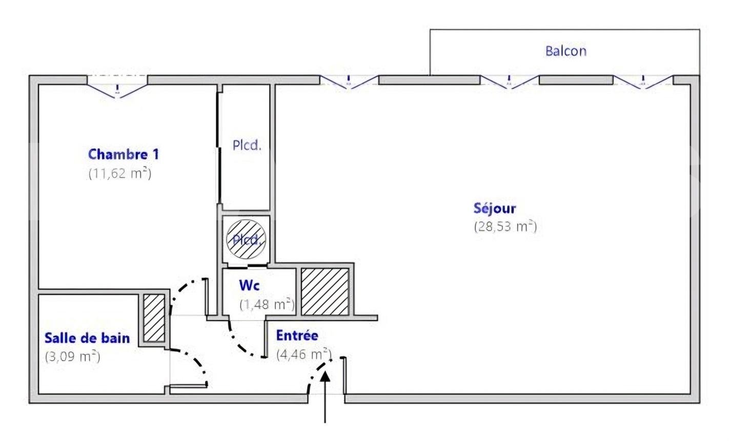 Vente Appartement à Chessy 2 pièces