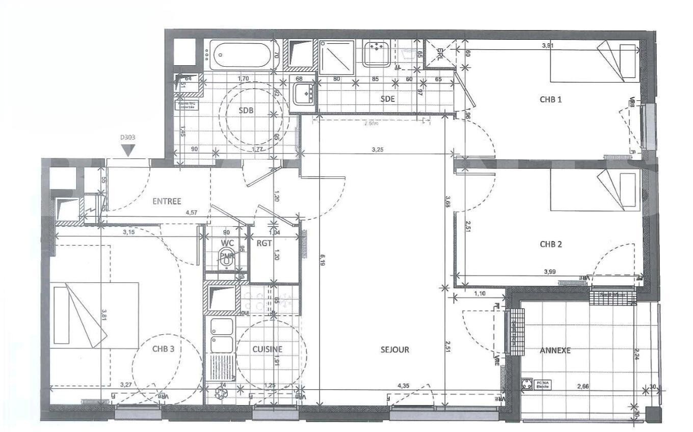 Vente Appartement à Bobigny 4 pièces