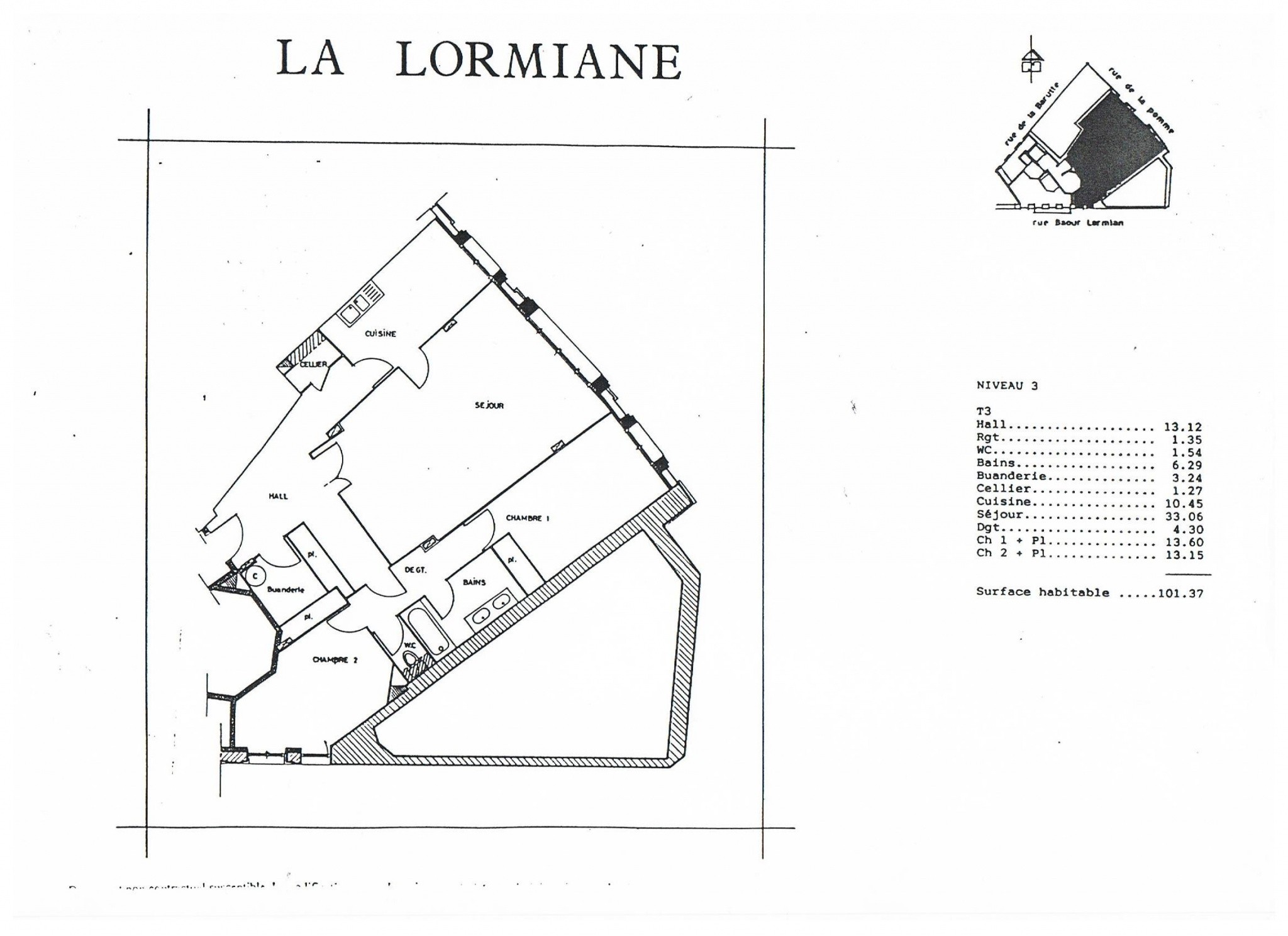 Location Appartement à Toulouse 3 pièces